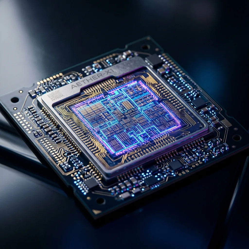 NVIDIA Blackwell դասի գերհզոր պրոցեսորի սխեմատիկ պատկեր