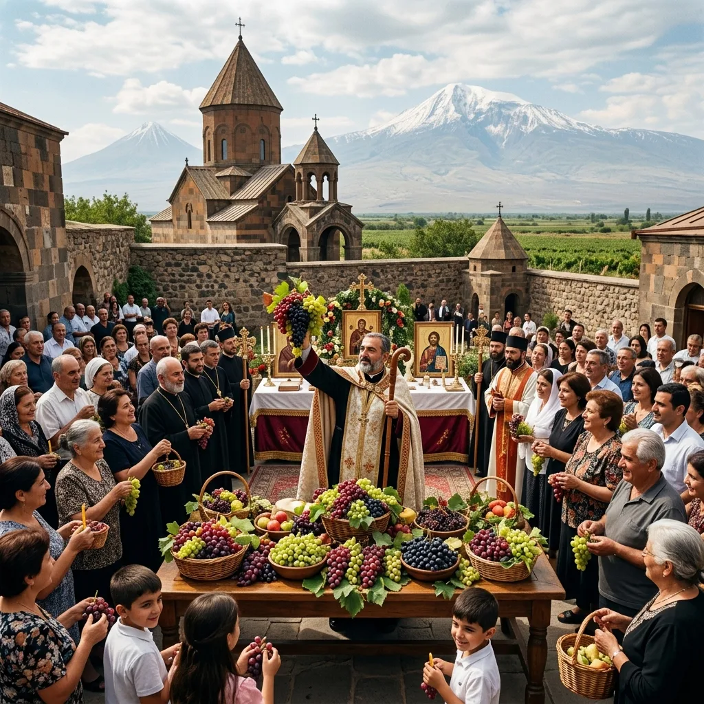 Խաղողօրհնեք 2026․ ինչու է Աստվածածնի Վերափոխման տոնը այս տարի օգոստոսի 16-ին