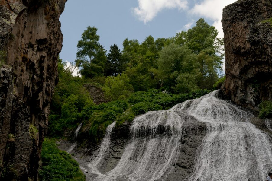 The Majestic Jermuk Waterfall: A Natural Wonder in Armenia